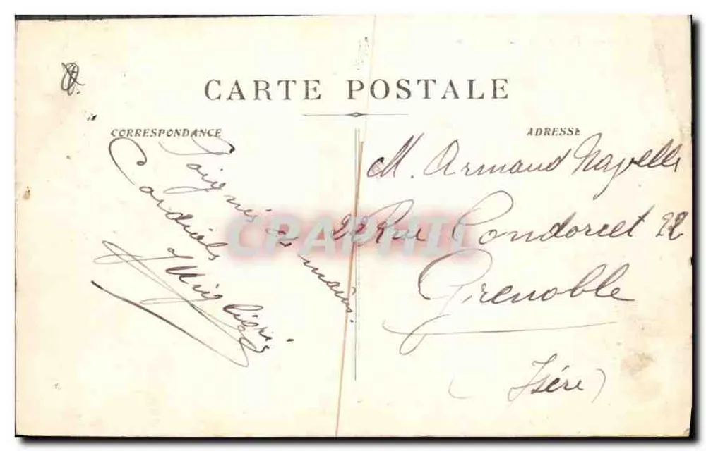 Aix-en-Provence — Fontaine de la Rotonde — Sammlung G. Martinet - Rückseite