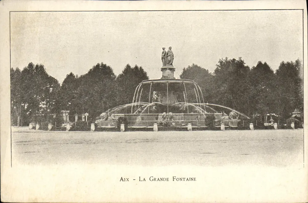 Aix - A Grande Fonte — editor Provence-Carte Postale - Frente