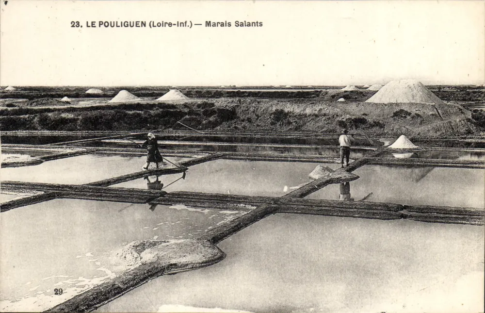 Le Pouliguen (Loire-Inf.) — Salzseen - Vorderseite