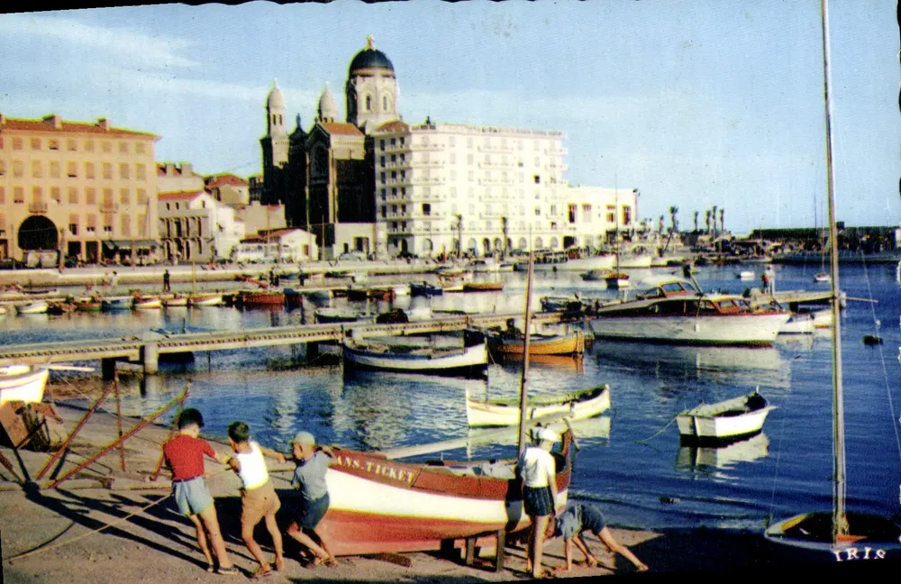Saint-Raphaël — Ein Eck des Hafens — Éditions La Cigogne - Vorderseite