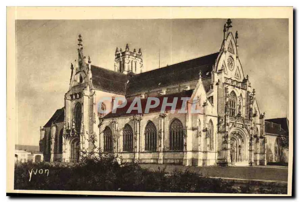 Bourg (Ain) — Kirche von Brou — Allgemeiner Blick — Éditions d'Art Yvon, Paris - Vorderseite