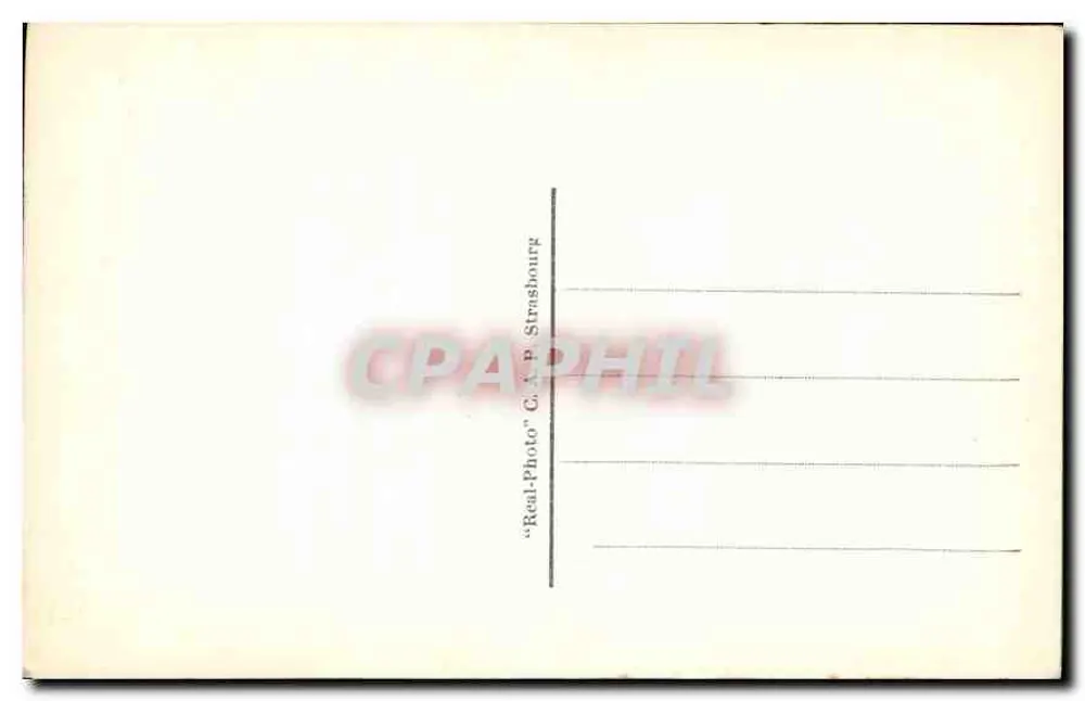 S. Gourdin e o Caminho do Paraíso — vista panorâmica — C.A.P. Strasbourg - Verso
