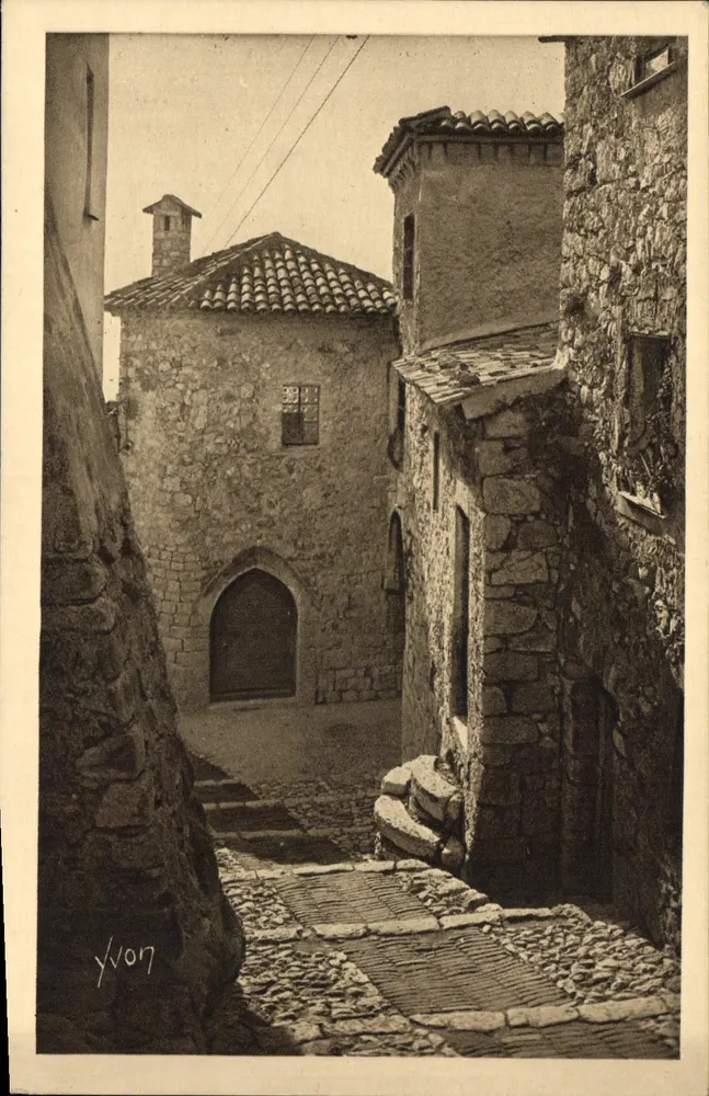 Eze (A.-M.) — Altes Haus — Edition d'Art YVON, Paris - Vorderseite