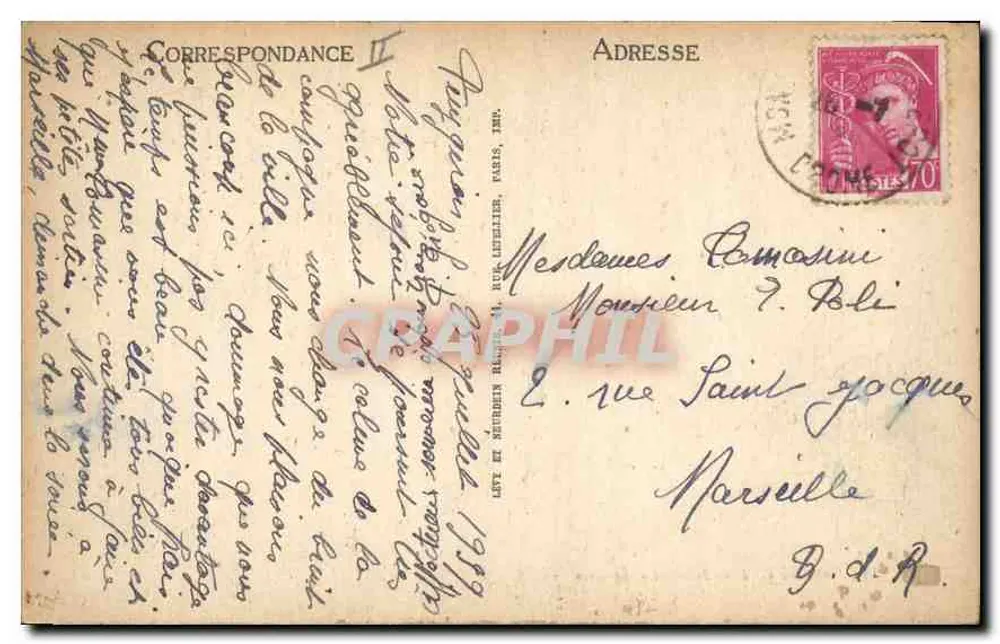 Montélimar — O Jabron — LL - Verso