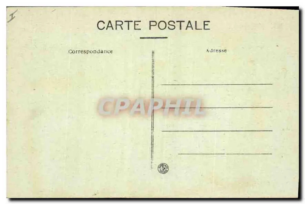 Montélimar — Um Canto do Parque — Edição Serve, Avignon - Verso