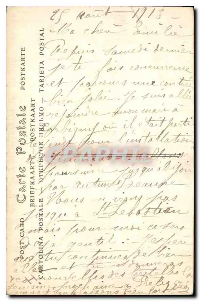 Castelo-Chinon — O Tacot d'Autun — ND Phol. - Verso