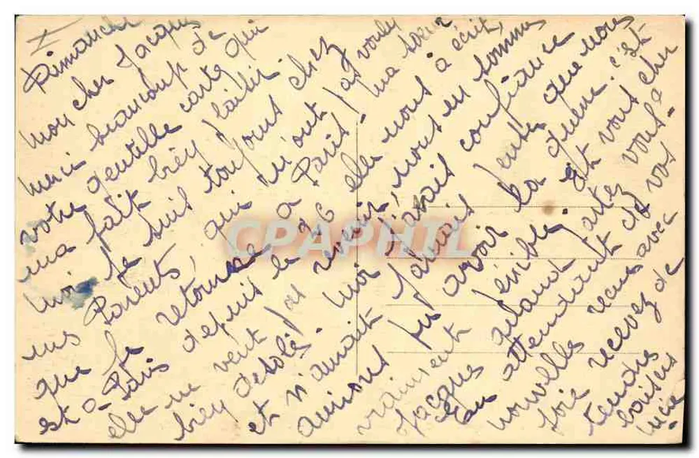 Door het Morvan — 2. De Digua van de Dijk van CHAUMEÇON-PLAINEFAS — Collectie Roubé - Achterkant