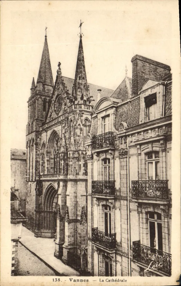 Vannes — A Catedral — Laurent-Né Vannes, n°138 - Frente