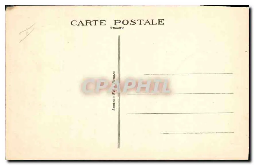 Vannes — A Catedral — Laurent-Né Vannes, n°138 - Verso