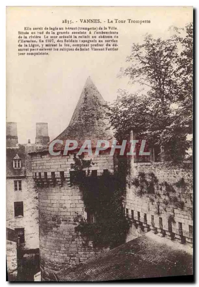 VANNES - Torre Trompette — editor Laurent-Neu, n° 2835 - Frente