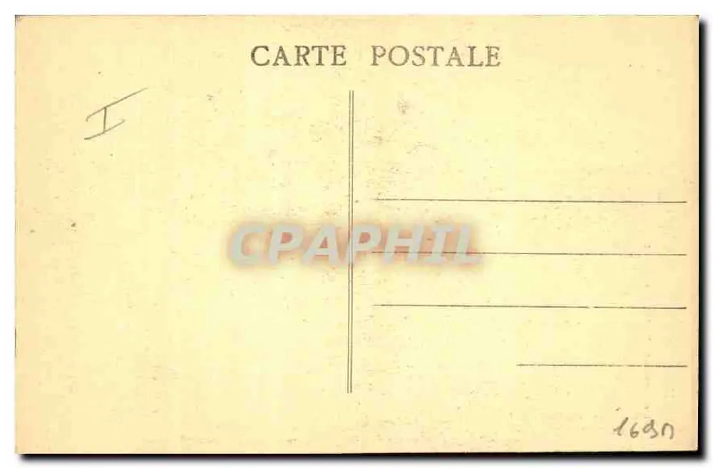 Monumento de Santa Ana — Morbihan — G. C. Nantes 8890 - Verso