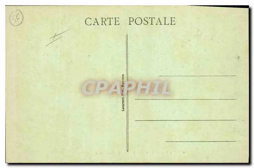 Sainte-Anne-d'Auray - Het Kruisweg en het Cloister — Laurent-Nel, Rennes, n°4047 - Achterkant