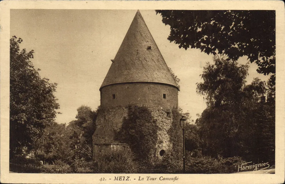 Metz - A Torre Camuflada — editor Harmignies, n° 42 - Frente