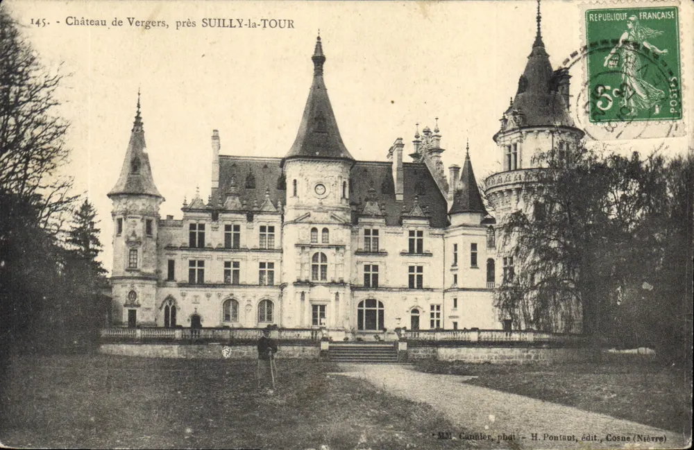 Schloss Vergeres, nahe SUILLY-la-TOUR — H. Pontaut, Verleger, Cosne (Nièvre) - Vorderseite