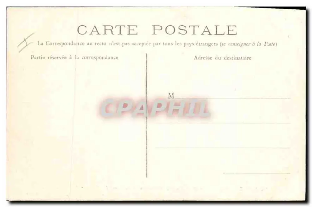Pouguès-les-Eaux — Quelle Nummer 2, mit Park, Bädern und Casino — F. H. Horloger, Verlag, Pouguès - Rückseite