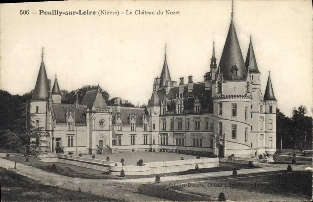 Pouilly-sur-Loire (Nièvre) — Schloss Nozé — Verlag Saintiér-Duntarte - Vorderseite