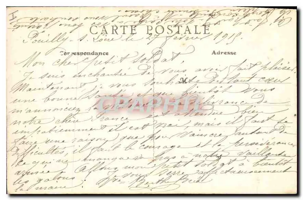 Pouilly-sur-Loire (Nièvre) — Schloss Nozé — Verlag Saintiér-Duntarte - Rückseite