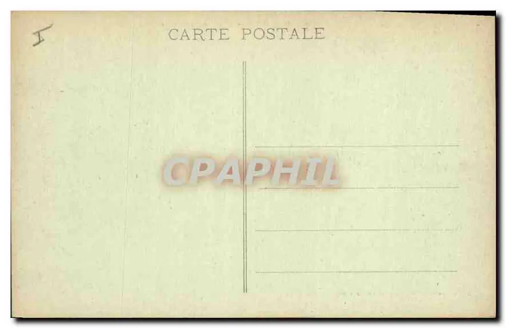 Ambiente de COSNE — Castelo do Pezeau — Edição Chabin-Didier, Magasins Réunis - Verso