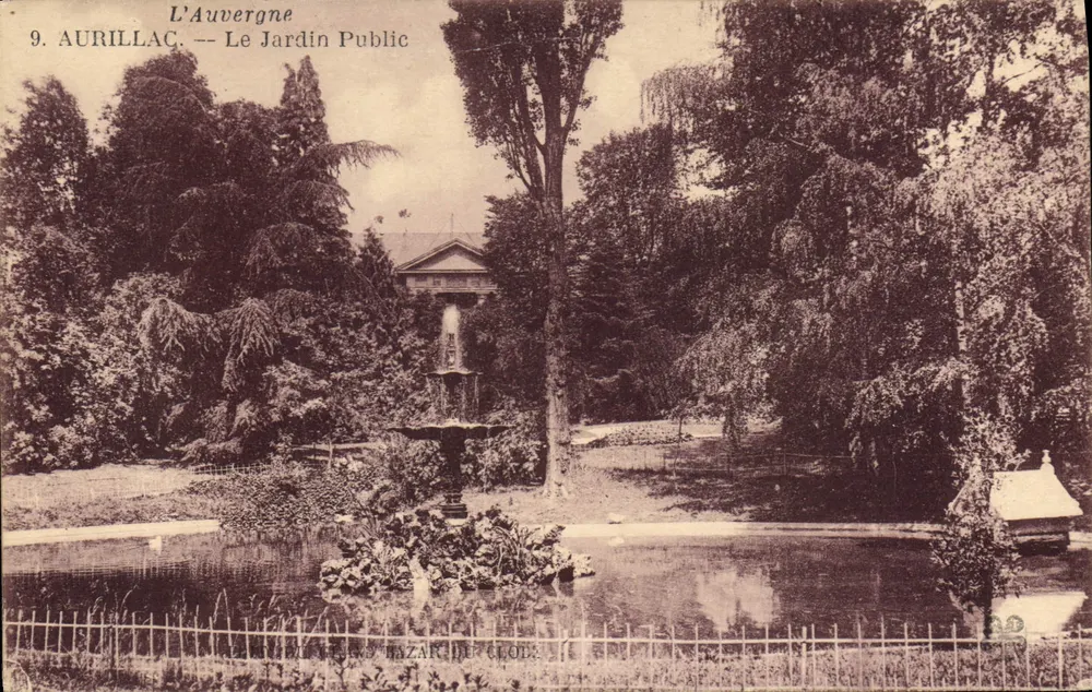 Aurillac — Der Öffentliche Garten — Auvergne - Vorderseite
