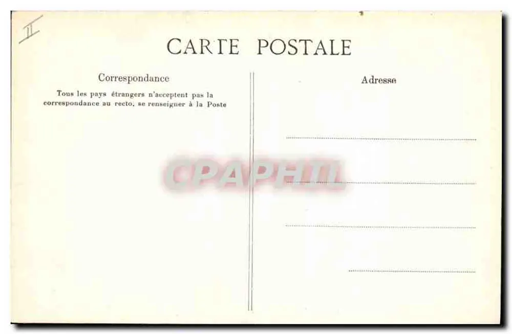 Aurillac — Tor des Konsularhotels — L. Roux, Verlag, Aurillac - Rückseite
