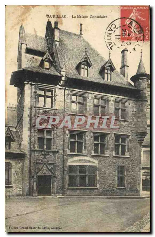 Aurillac - A Casa Consular — Edição Grand Baxar do Globe, Aurillac - Frente
