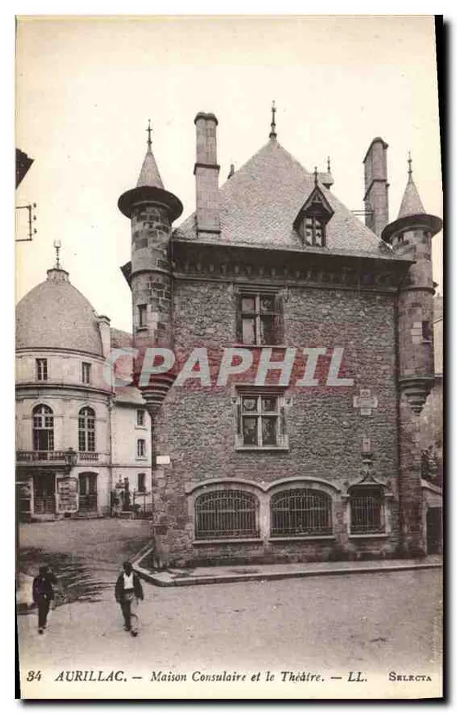 Aurillac — Casa Consolare e il Teatro — LL. Selecta - Recto