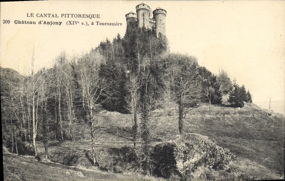 Schloss Anjony (14. Jahrhundert) — Tournemire — Serie 209, Verleger nicht sichtbar - Vorderseite