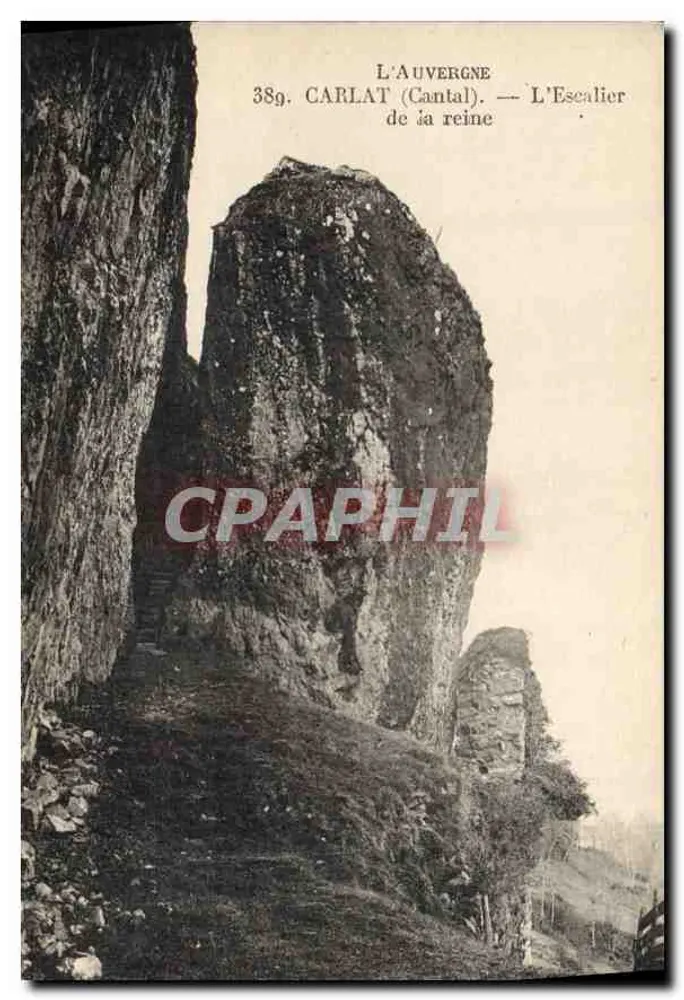 Carlata (Cantal) — Die Treppe der Königin — 389 - Vorderseite