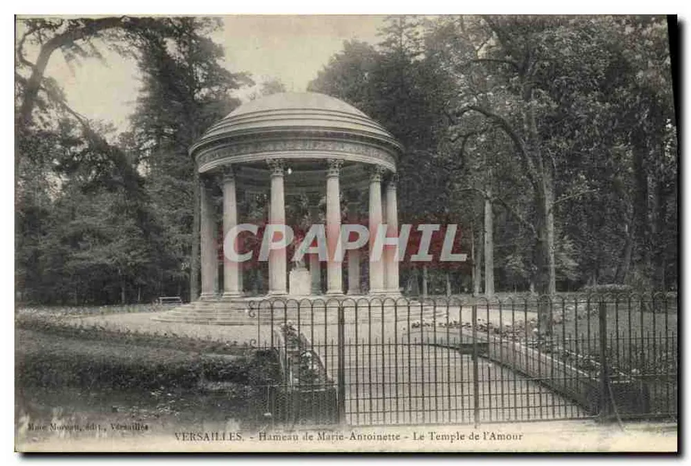 Versailles - Hameau von Marie-Antoinette - Der Tempel der Liebe — Marie Moroun, Verlag, Versailles - Vorderseite