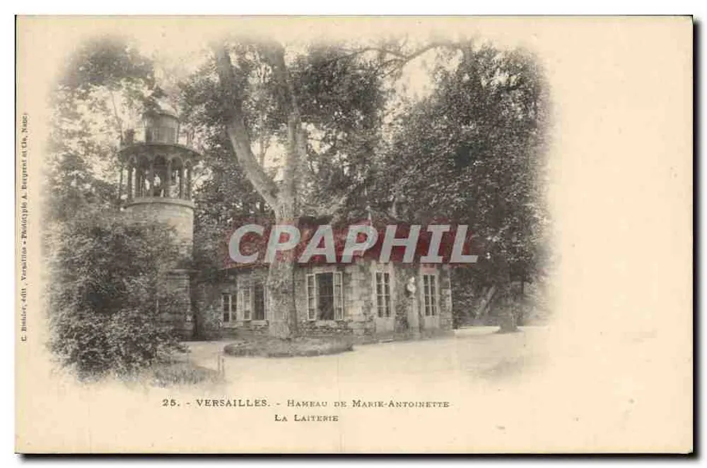 Versailles - Hameau de Marie-Antoinette - La Laiterie - G. Baudier, 401, Versailles, A. Baudrier & Cie, Nancy - Vorderseite