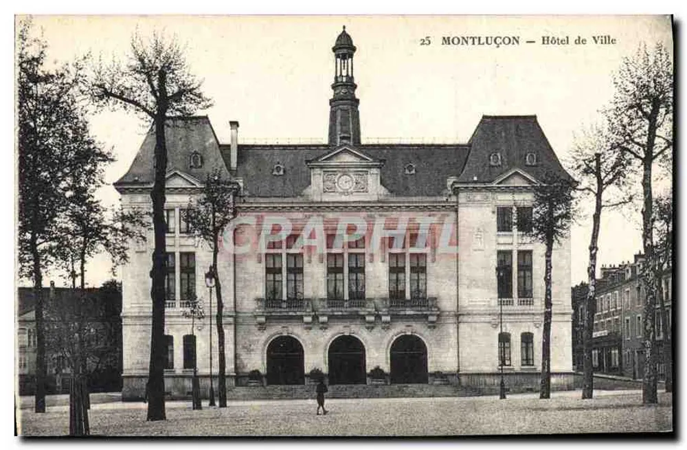 Montluçon — Hotel de Ville - Frente