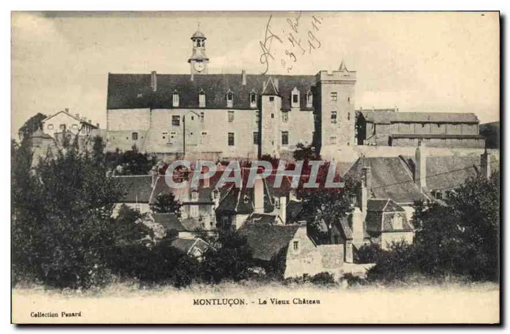 Montluçon — O Velho Castelo — Coleção Penard - Frente