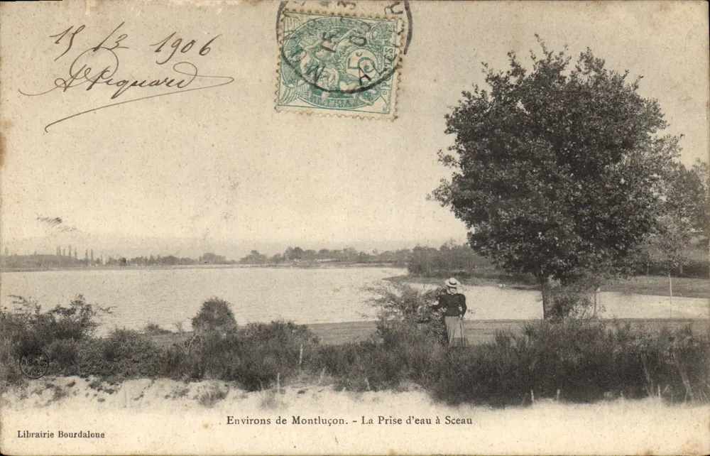Environs de Montluçon - La Prise d'eau à Sceau — Librairie Bourdaloue - Frente