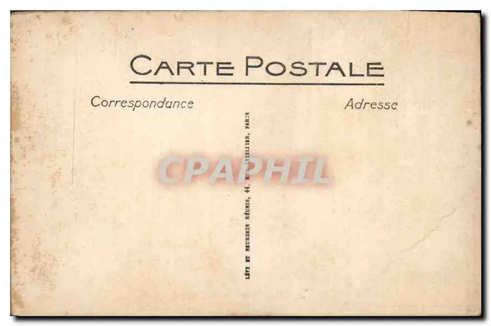 Lourdes — A Esplanada e o Castelo — LL - Verso