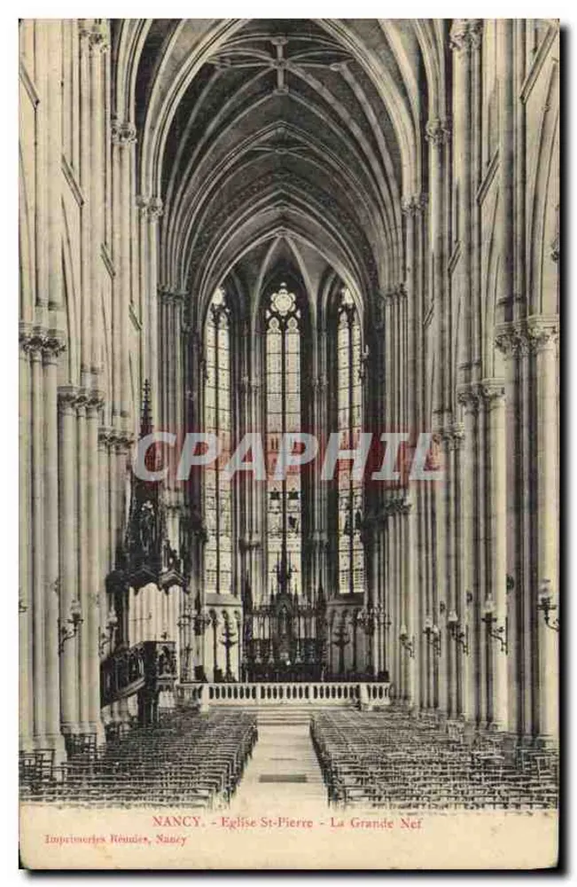 NANCY - Igreja de São Pedro - A Grande Neuf - Frente