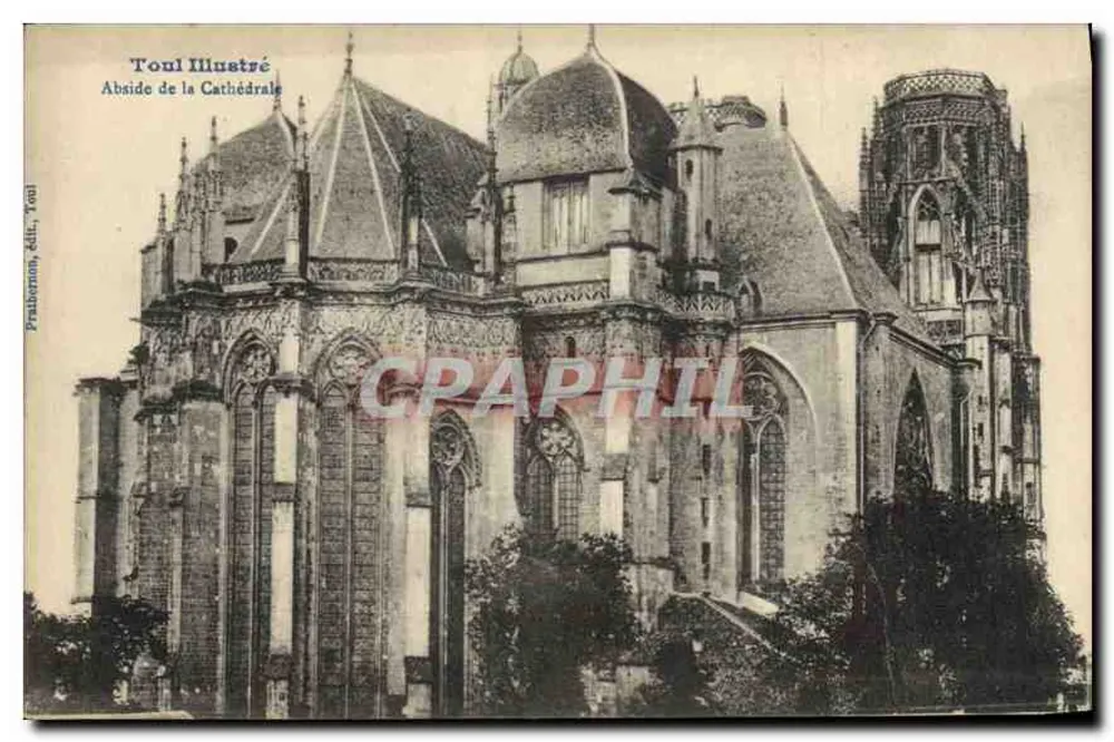 Abside da Catedral — Toul — Frabornin, editor, Toul - Frente