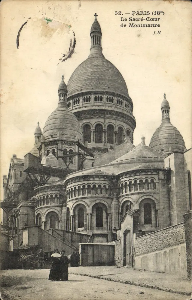 Paris (18.) — Der Sacré-Cœur von Montmartre — J.H. n°52 - Vorderseite