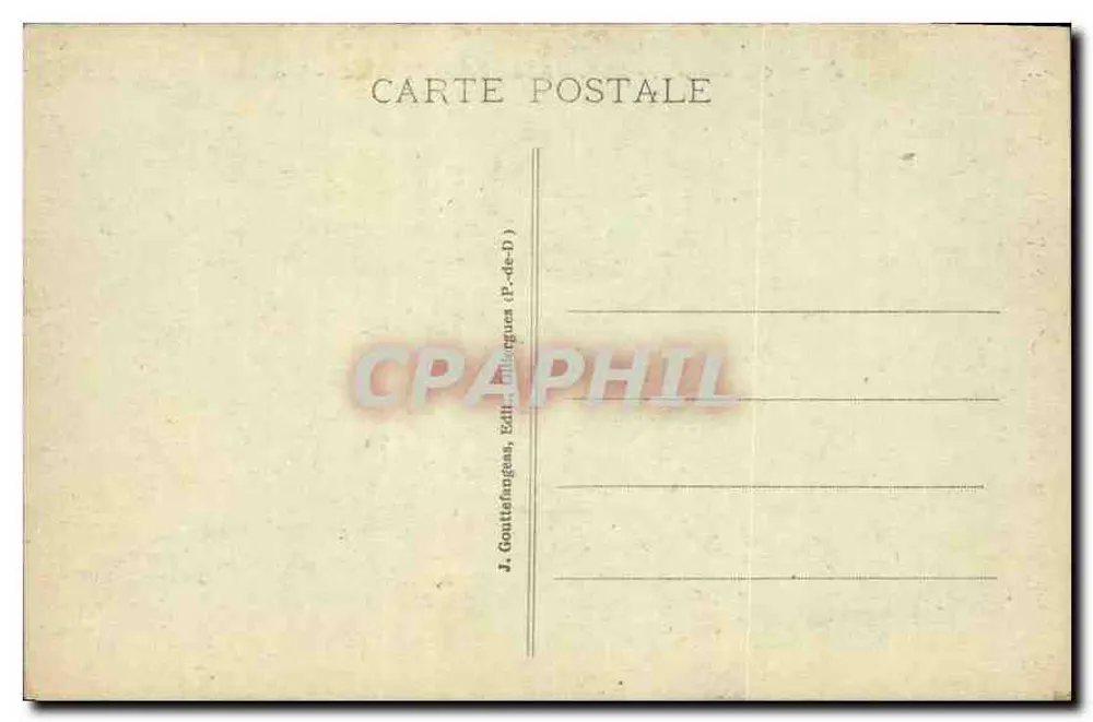 Saint-Nectaire — A Igreja — A Auvergne — n° 505 - Verso