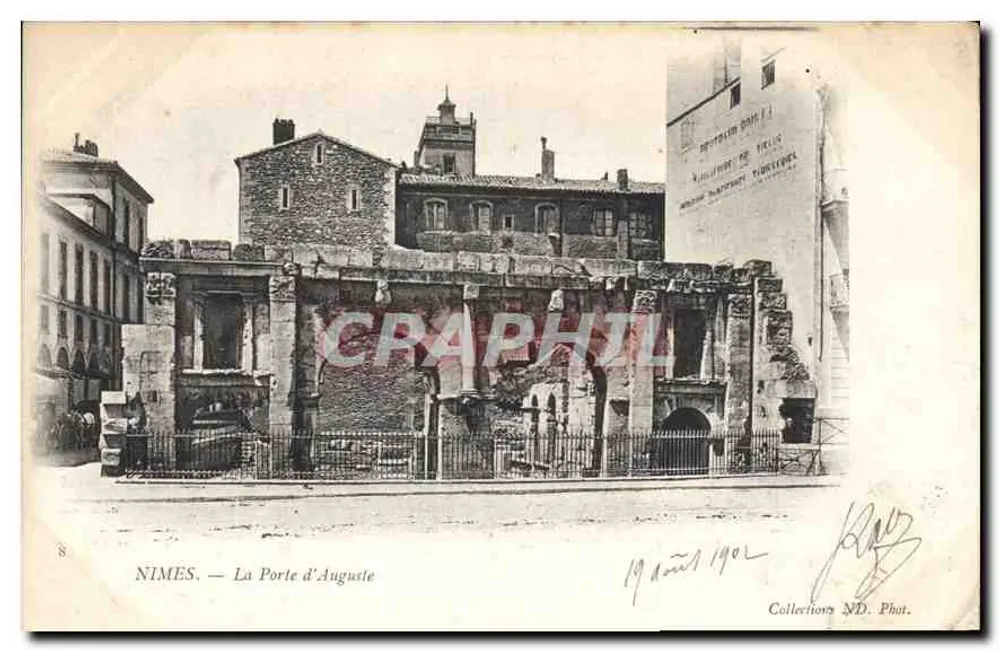 Nîmes — La Porte d'Auguste — Collections N.D. Phot. n°8 - Awers