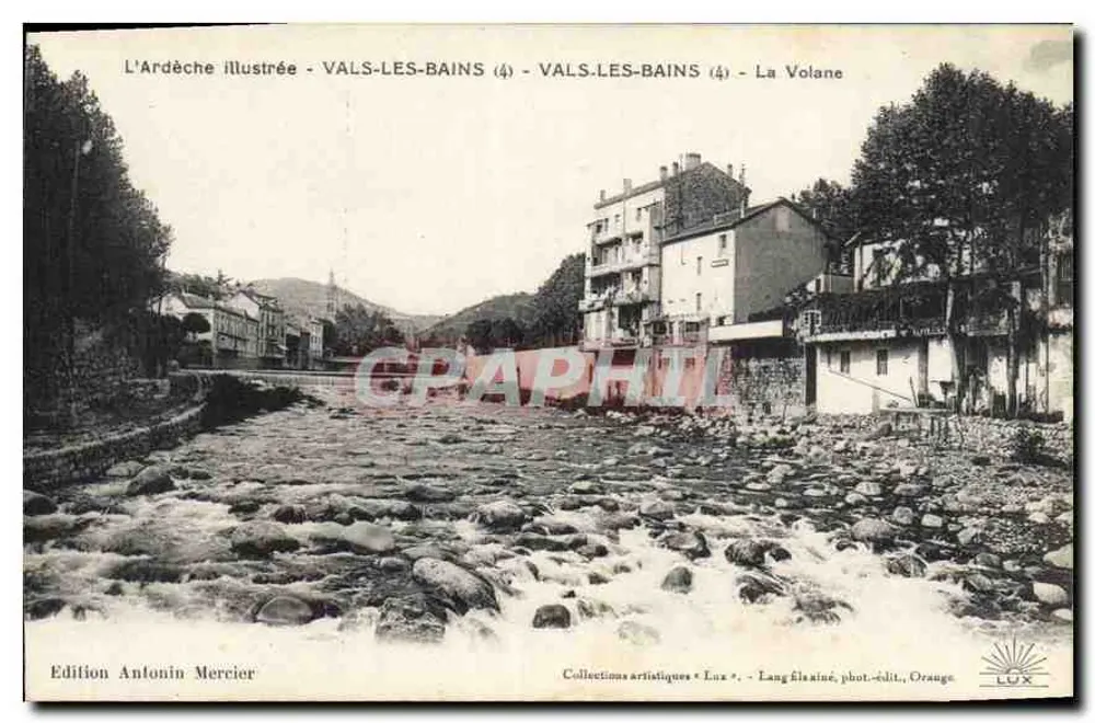 A Volane - Vals-les-Bains (4) — Edição Antonin Mercier, Coleção artística Lux - Frente