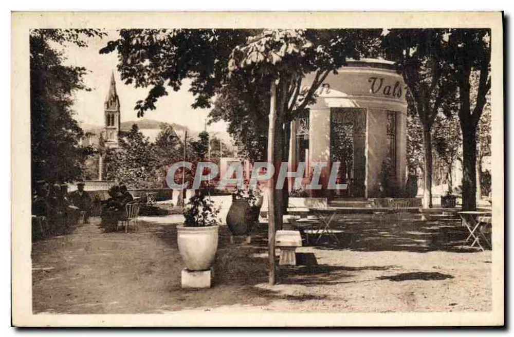 Valsaïs — Square de la Source, Vals-les-Bains — Verlag Des Arts Photogéniques, n° 44 - Vorderseite