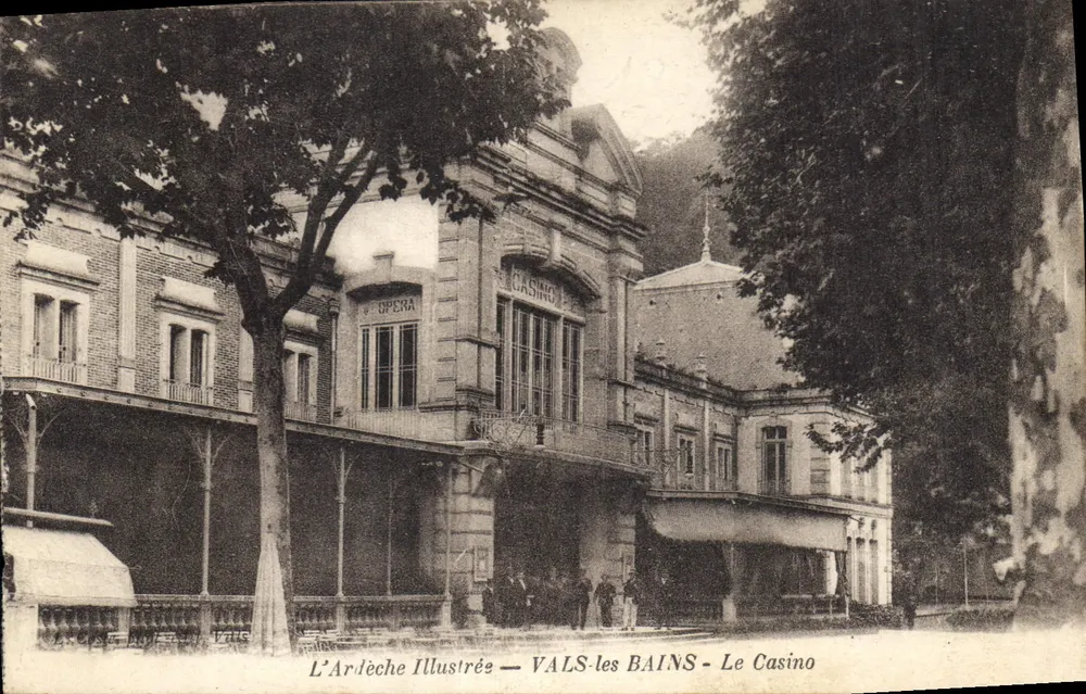 VALS-les-BAINS — Das Casino — L'Ardeche Illustrée - Vorderseite
