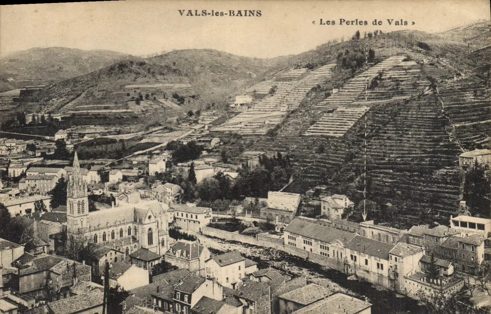 Vals-les-Bains — De Perlen van Vals — Uitgever: Vals-les-Bains - Voorkant
