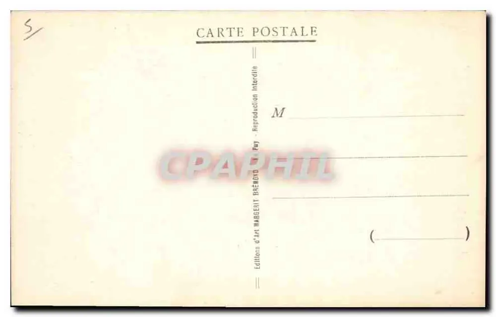Innenraum der Basilika St Régis — La Louvesc (Ardèche) — H. 1056 m. — Edition Pay - Rückseite