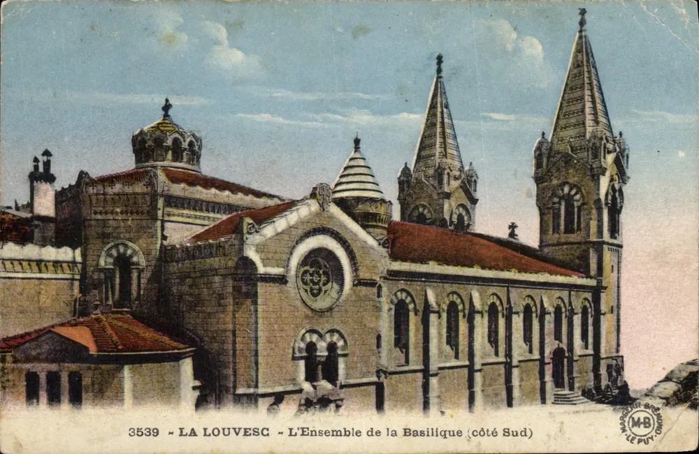 La Louvesc - O Conjunto da Basílica (lado Sul) - Éditions du Puy - Frente