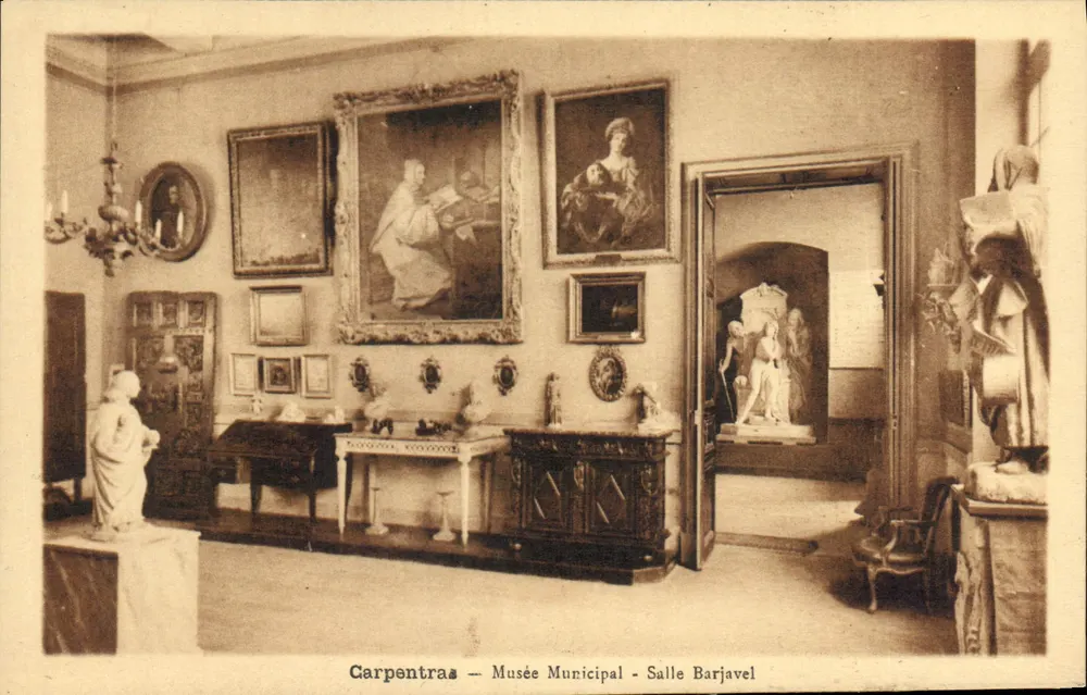Carpentras — Städtisches Museum - Salle Barjavel - Vorderseite