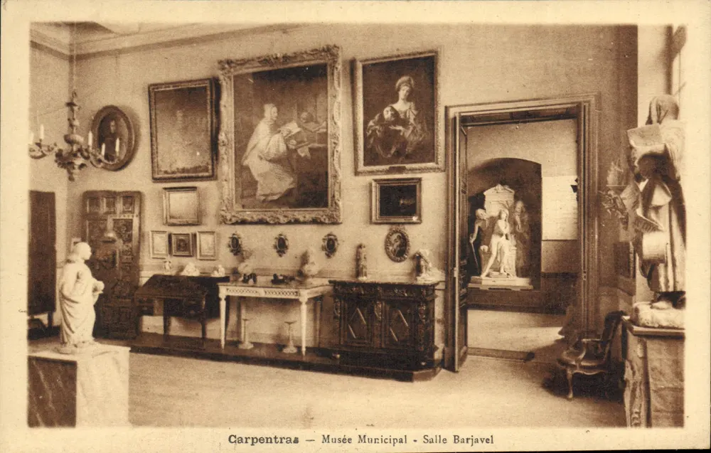 Carpentras — Städtisches Museum — Salle Barjavel - Vorderseite