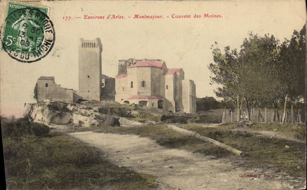Montmajour — Convento dos Monges — Coleção J. Potrey - Frente