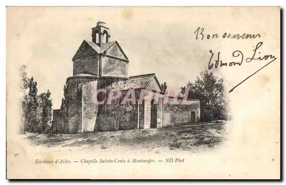 Umgebung von Arles — Kirche Sainte-Croix in Montmajor — ND Phot - Vorderseite