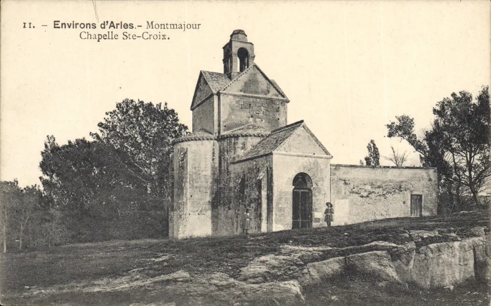 Montmajour — Kapelle Ste-Croix — Edition Nouvelles, Arles - Vorderseite